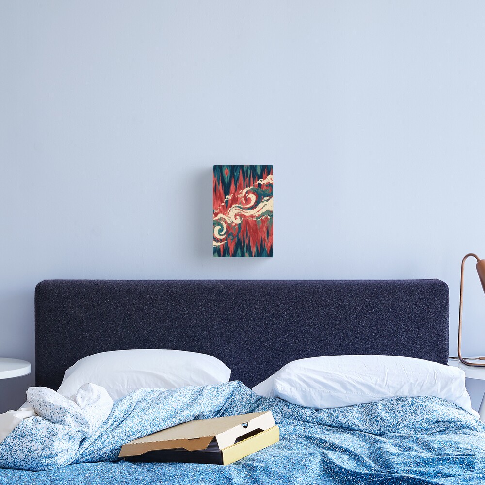 Cinnabar and Spice canvas print